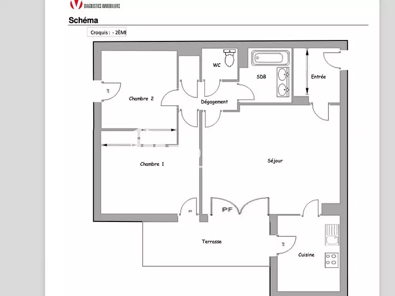 Appartement, 73 m²