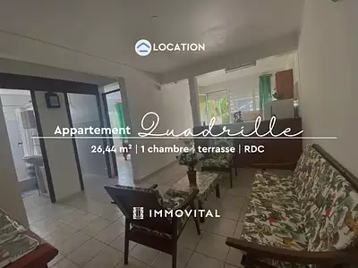 Appartement, 26,44 m²