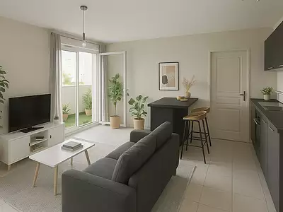 Appartement, 38 m²