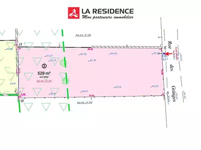 Terrain, 529 m²