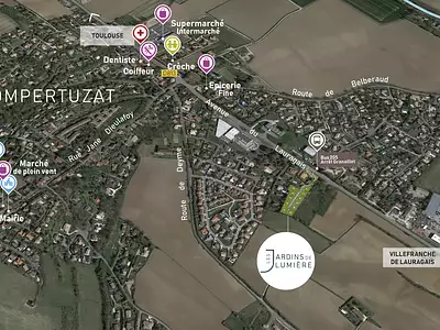 TERRAINS POMPERTUZAT – LES JARDINS DE LUMIERE