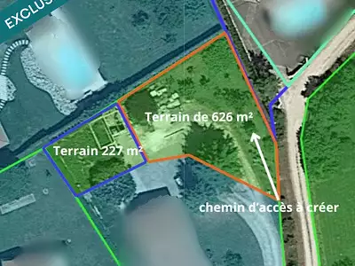 Terrain, 853 m²