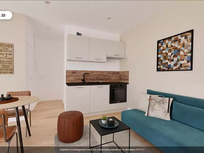 Appartement, 25 m²