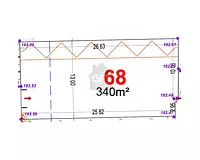 Terrain, 340 m²