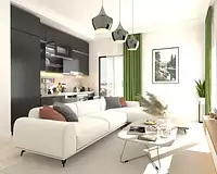 Appartement, 53,9 m²