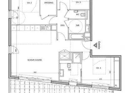 Appartement, 112 m²