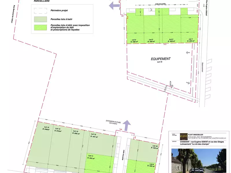 Terrain, 375 m²