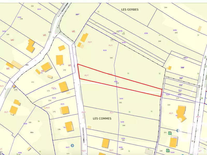 Terrain, 1 520 m²