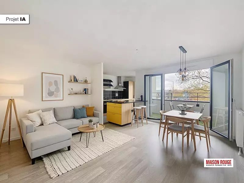 Appartement, 63,55 m²