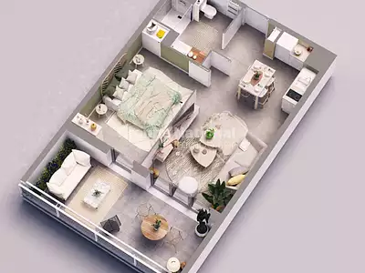 Appartement, 44,26 m²