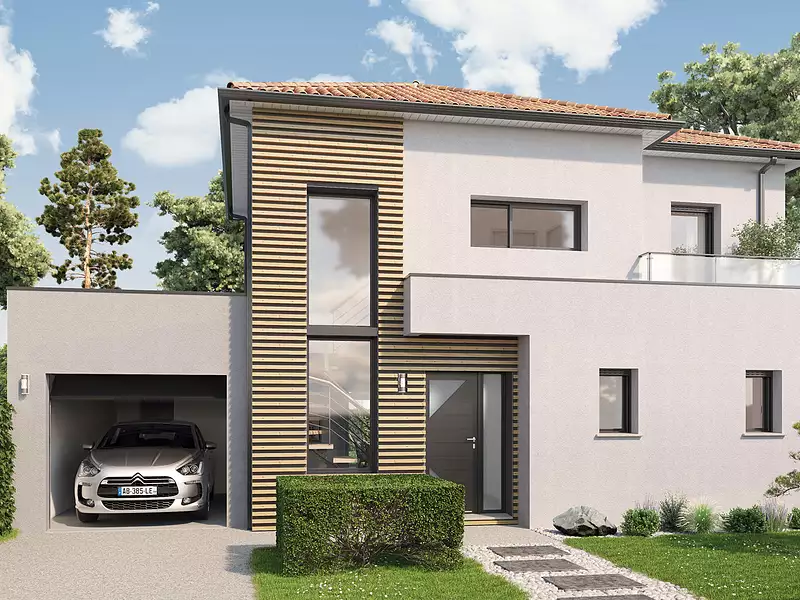 Maison neuve, 107 m²