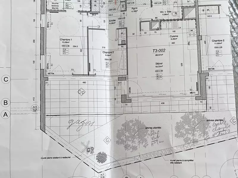 Appartement, 66,67 m²