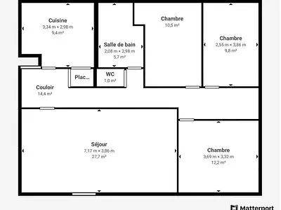 Maison, 92 m²