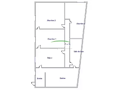 Appartement, 75,24 m²