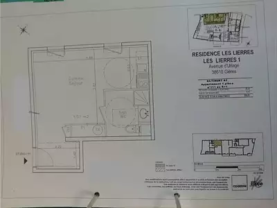 Appartement, 28,25 m²