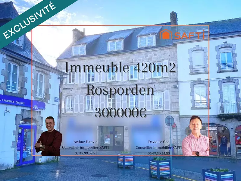 Immeuble, 420 m²