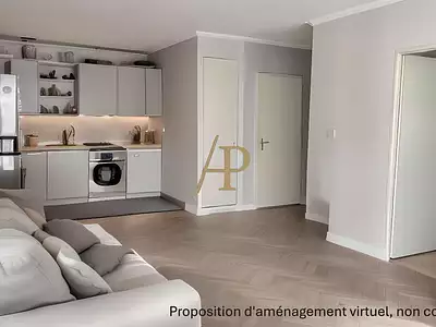 Appartement, 49,64 m²