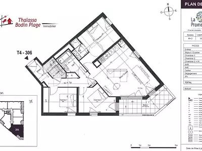 Appartement, 83,01 m²
