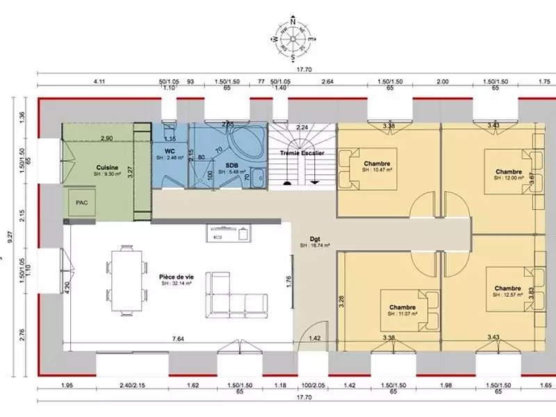 Maison, 200 m²