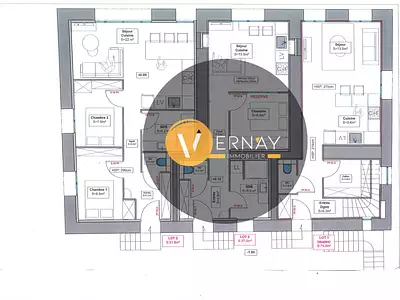 Appartement, 51,8 m²