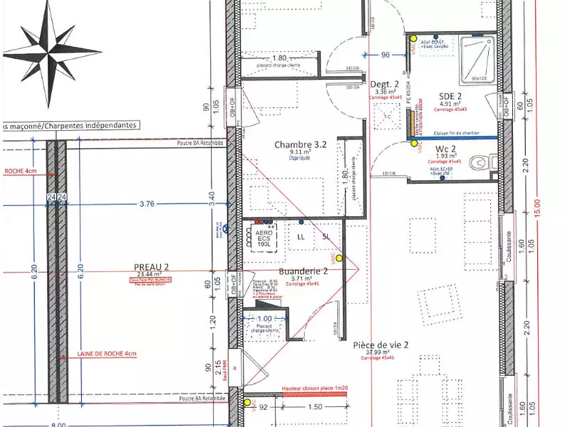 Maison, 83,44 m²