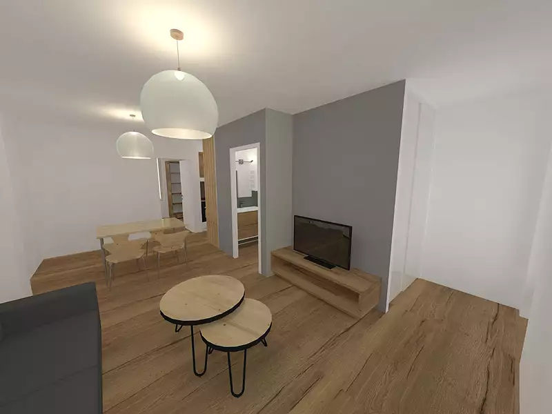 Appartement, 41,27 m²