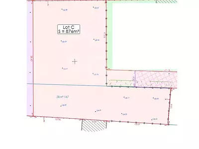 Terrain, 876 m²