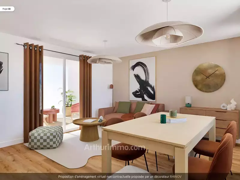 Appartement, 46,32 m²