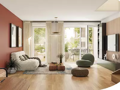 Appartement, 46,9 m²