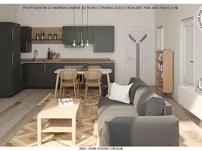 Appartement, 54,5 m²