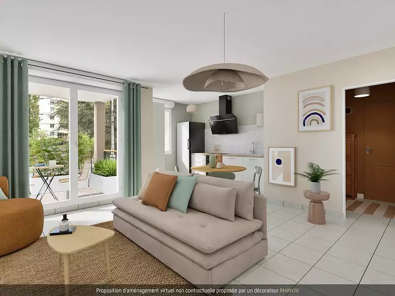 Appartement, 48,86 m²