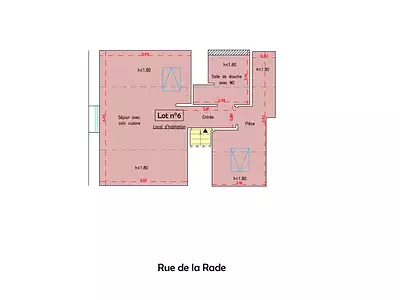 Appartement, 15 m²