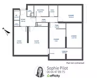 Appartement, 78 m²