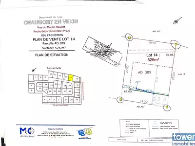 Terrain, 526 m²