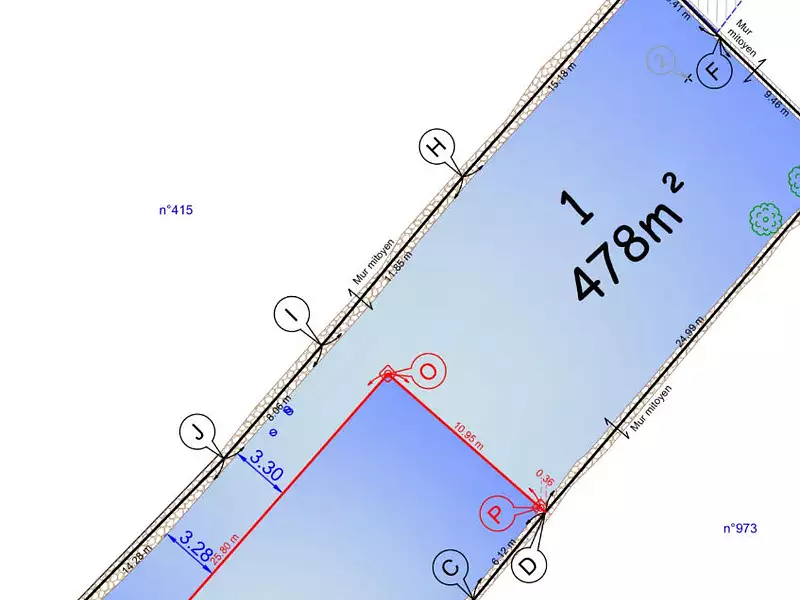 Terrain, 478 m²