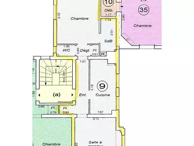 Appartement, 57,23 m²