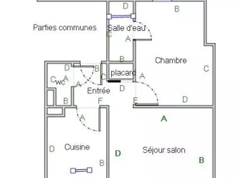 Appartement, 24 m²