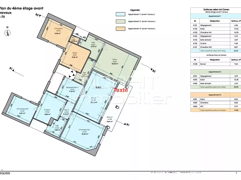 Appartement, 108,15 m²