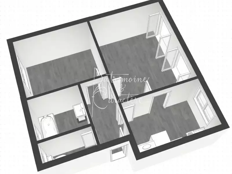Appartement, 45 m²