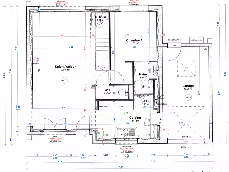 Maison, 113 m²