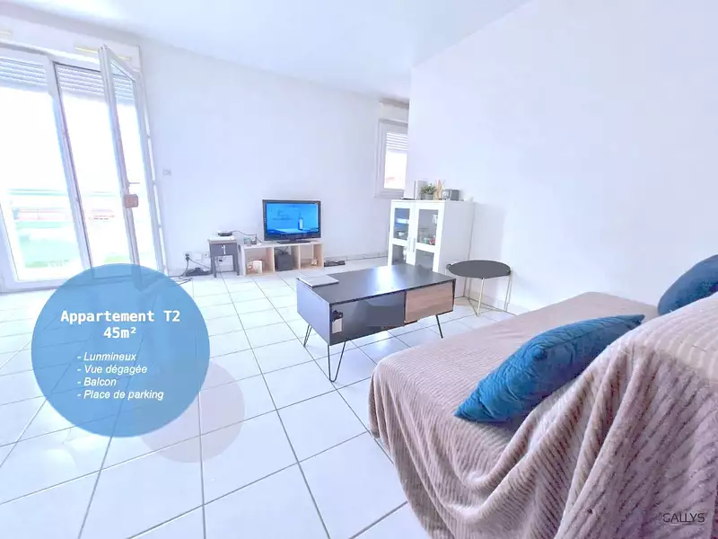 Appartement, 44,3 m²