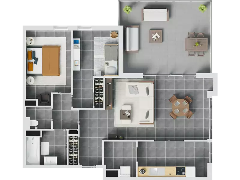 Appartement, 78,33 m²