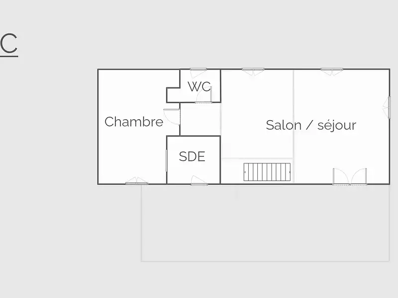 Maison, 49 m²