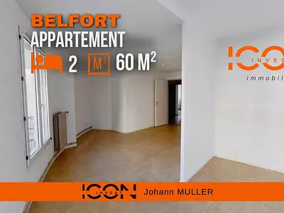 Appartement, 60 m²