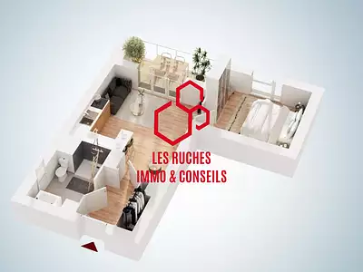 Appartement, 41,85 m²