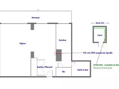 Appartement, 39,69 m²