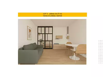 Appartement, 26 m²