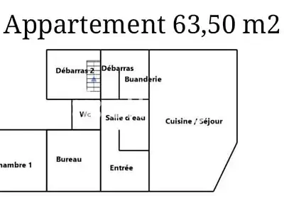 Appartement, 94 m²