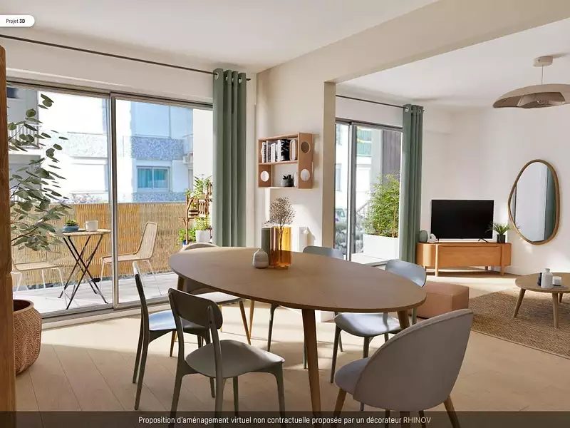 Appartement, 93 m²