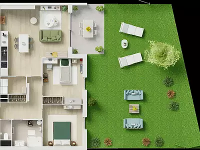 Appartement, 69,2 m²